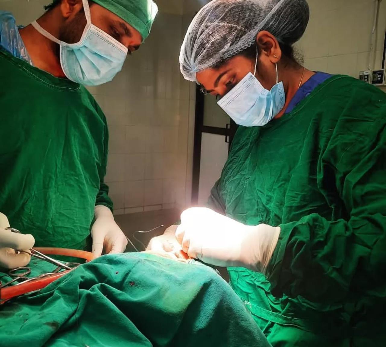 Smiling teeth closeup